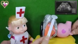 Свинка Пеппа  Мультик с игрушками  Беременная мама свинка  Peppa pig