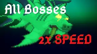 Terraria Bosses but they're twice as fast. (All Terraria Bosses with Fargo's Hyper Mode)