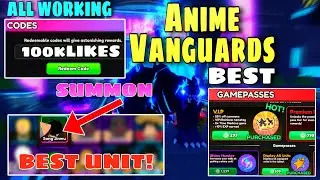 (Anime Vanguards) The BEST Gamepass to Buy, All Working Codes, & More..