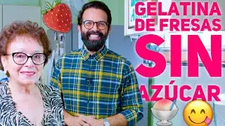 Receta Gelatina De Fresas con Doña Irma