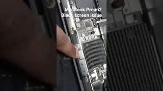 MacBook Pro 13” M2 black screen of death Fix