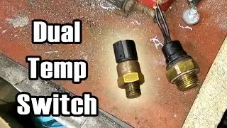 89 XJ BMW Dual Temp Switch & 2 Speed Fan Wiring