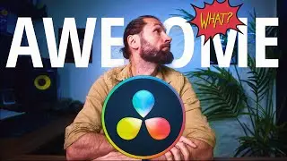 TEXT behind OBJECT in DaVinci Resolve 18 with AI