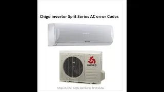 How to setting CHIGO ac error code  and Troubleshooting