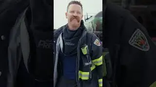 Who doesn’t love a overly dramatic slow motion firefighting scene? 