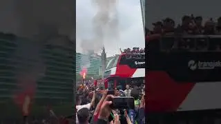 arak arakan timnas Indonesia usai sea games