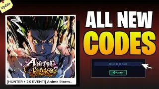 🔥 NEW UPDATE! Anime Storm Simulator CODES 2025 ⚡ FREE Rewards & Boosts!