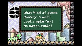 Yoshi’s island super Mario advance 3 (GBA) - baby bowser freeze glitch