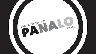 Panalo (Trap Cariñosa) - by EZ Mil || Short Kinetic Typography