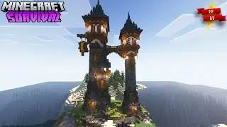 Minecraft | How to build a Wizard Tower | Minecraft | How to Build  OUTPOST  |
