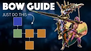Bow in 3 Levels - Simple Step by Step Guide. mh wilds bow