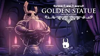 Hitless Grey Prince Zote Golden Statue - Hollow Knight Challenge