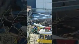 large excavation in middle of berlin Alexanderplaz 