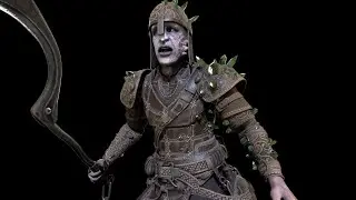 infected crystalized zombie | game NPC character Game ready