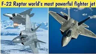 F-22 Raptor || world's most powerful fighter jet || #shorts.