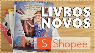 COMPRAS SHOPEE | Livros para Colorir - abril/2024