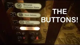 Dallas TX: Unknown but interesting Hydraulic elevator at Adolphus Hotel