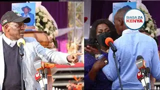 Chaos in Machakos as Muthama, Wavinya Ndeti, MP Kawaya in a near fistfight over Ruto and Kalonzo.