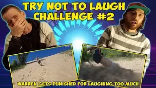 Warren Gets Punished For Laughing Too Much | Try Not To Laugh Challenge #2