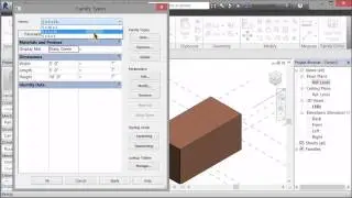 REVIT FAMILY DISPLAY CASE 03