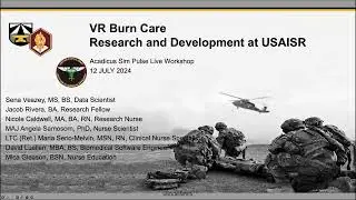 VR Burn Care Simulation by USAISR - Simulation Pulse - #medical #simulation #military #vr #training