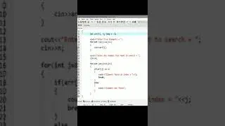Sequential Search In C++ | Searching In Arrays | Sequential Search In C++