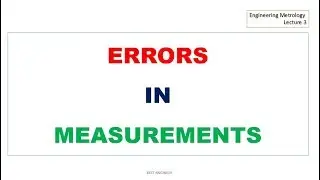 DYNAMIC ERROR | ERRORS IN MEASUREMENT | BEST ENGINEER