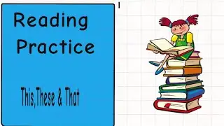 learn how to make simple sentences with this that & these.how to teach kids this(singular & plural)
