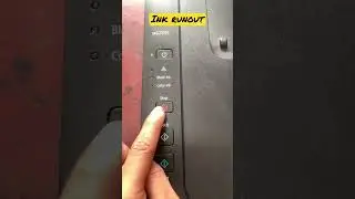 Canon ink run out error 