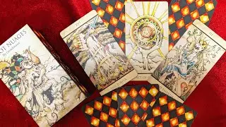 Новинка от U.S.Games !! “Tarot Nuages” ⛅️Распаковка и обзор колоды.