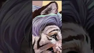 WHITE TIGER SPEEDPAINT #furry #digitalart