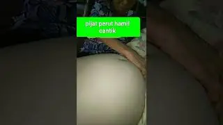 pijat perut bumil cantik