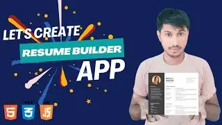 🔥 From Zero to Hired: Build a Resume Builder App | Web Development Tutorial