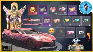 New Pubg Crate Opening Bugatti in Kr | 803+Crate Lost Of Crates Pubg Mobile Kr