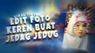 Tutorial edit foto viral tiktok #1 | picsart | 2021