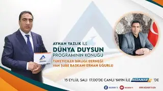 Erhan Uğurlu Akdamar TV'de | Dünya Duysun | 15.09.2020