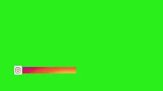 Instagram ID animated button for YouTube