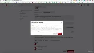 220 Linking Pinterest with Your Website and Getting a Verified Account