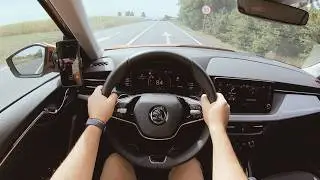 Skoda Kamiq 2024 Facelift (1.5l TSI DSG7) POV Test Drive