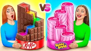 Bubble Gum vs Chocolate Food Challenge | Funny Food Challenges by Choco DO