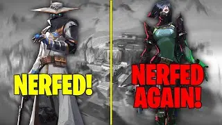*VALORANT* Cypher & Viper Huge Nerf in PATCH 8.08!