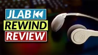 JLab Rewind Wireless Retro Headphones