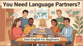 How to Find Language Exchange Partners 🗣️ | Easy Conversation for Beginners | English Podcast