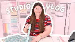 UNE JOURNÉE AVEC MOI DANS LA SCRAPROOM - STUDIO VLOG 8