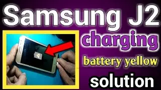 Samsung j200/2 charging problem solution | Samsung phone charging solution | Yellow Battery Sign fix