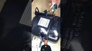 Восстанавливаем компрессор от холодильника 🔥 #сварка #lifehacks #ремонт #сварщик #холодильник