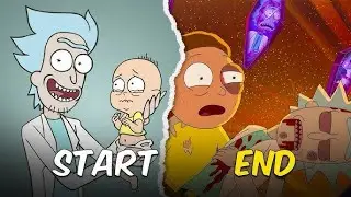 The Entire Story Of Rick And Morty From Beginning To End In 14 minutes