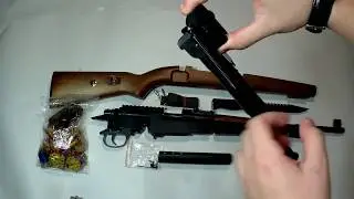 Винтовка  JF-15 KAR98 / M14 Обзор Airsoft Gun Review