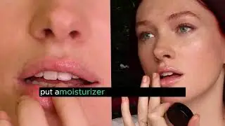 Hack for moisturized plump lips all day