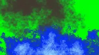Fire smoke GREEN SCREEN FREE FOOTAGE HD ANIMATION Blue